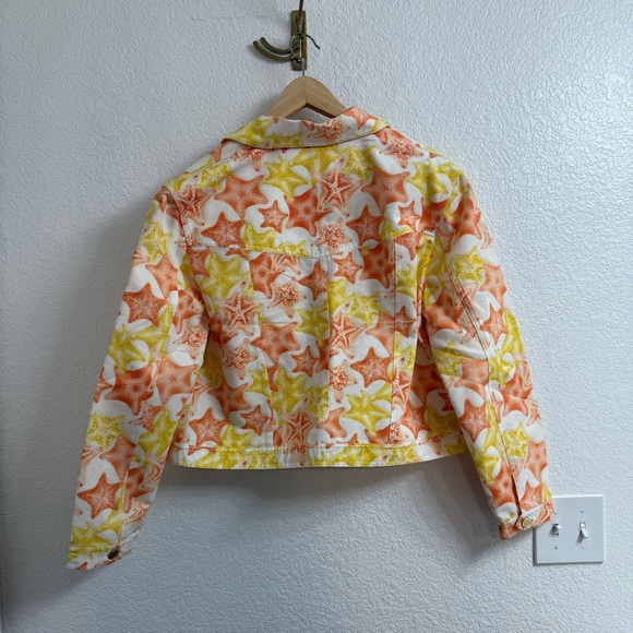 St. John Sport Starfish Print Jacket Size Large - Picture 2 of 5